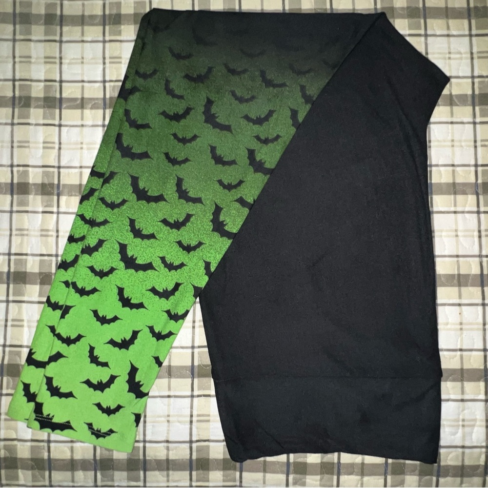 Lularoe TC2 Halloween dipped leggings